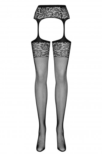 obsessive s500 garter stockings black