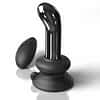 Pipedream Glass Anal Massager Icicles No. 84 Wireless Suction-Base