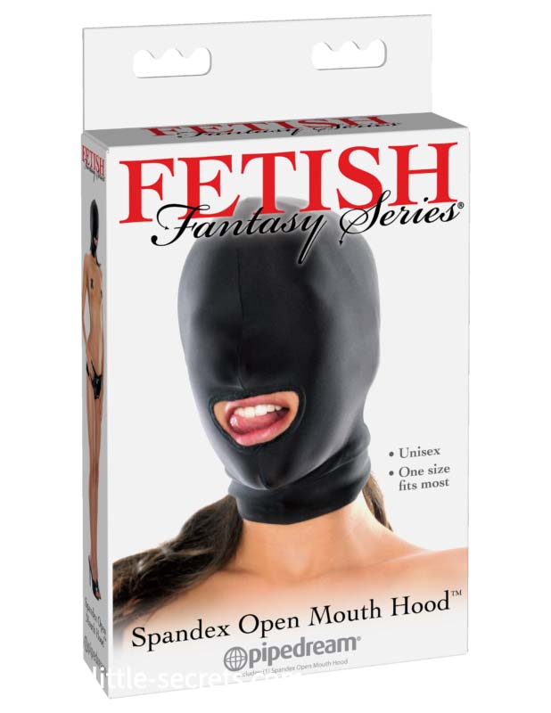 Pipedream Fetish Fantasy Series Spandex Open Mouth Hood