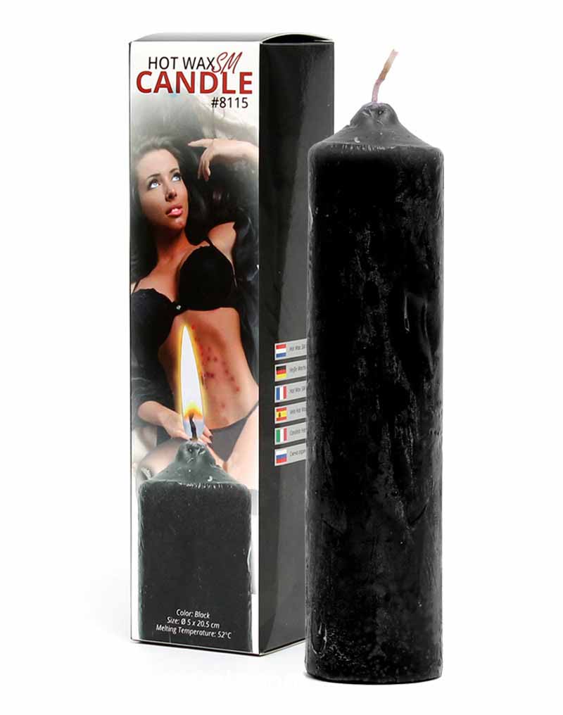 Bondage Play BDSM Candle black