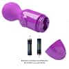 Pretty Love Mini Wand Vibrator Purple