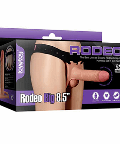 Rodeo Big 8.5 inch Hollow Strap-On