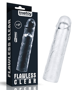 Flawless Clear Penis Extender Sleeve