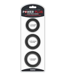Power Plus Soft Silicone Snug Cock Rings