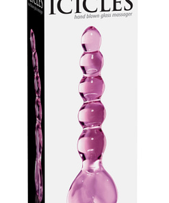 Pipedream Glass Dildo Icicles No. 43 - Pink