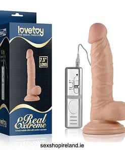 7.5 Inch Real Extreme Vibrating Dildo