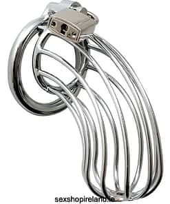 Male Chastity Device with Padlock