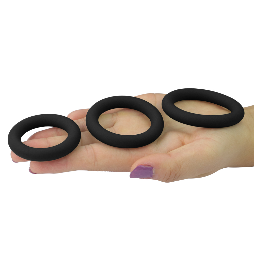 Power Plus Soft Silicone Snug Cock Rings