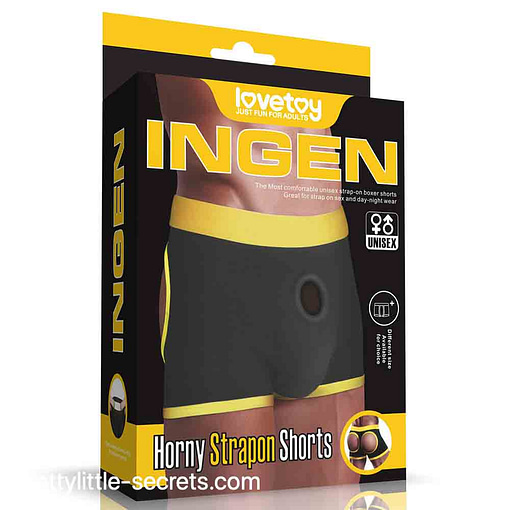 Horny Strapon Shorts 13