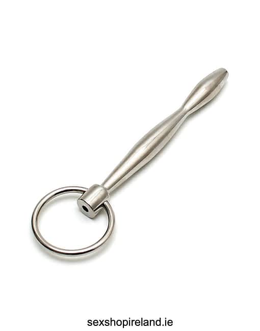 Urethral plug hollow with ring