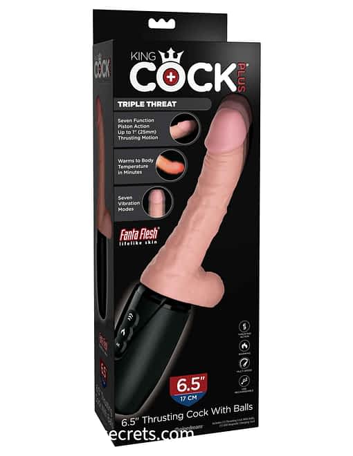 King Cock Plus Thrusting Cock with Balls 09