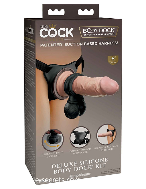 Deluxe King Cock Body Dock Kit