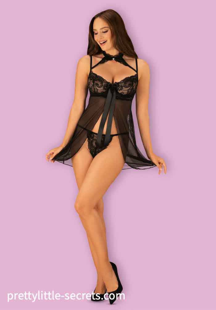 Obsessive Elizenes Babydoll and Thong