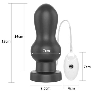 7 Inch King Sized Vibrating Anal Rammer